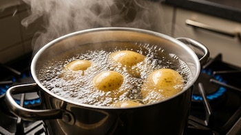 Si tienes agua de cocción de tus patatas, no la tires: estos son los beneficios que tiene para tus plantas