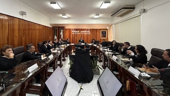 El uso de instalaciones del Poder Judicial de Campeche generó cuestionamientos por tratarse de un espacio oficial.