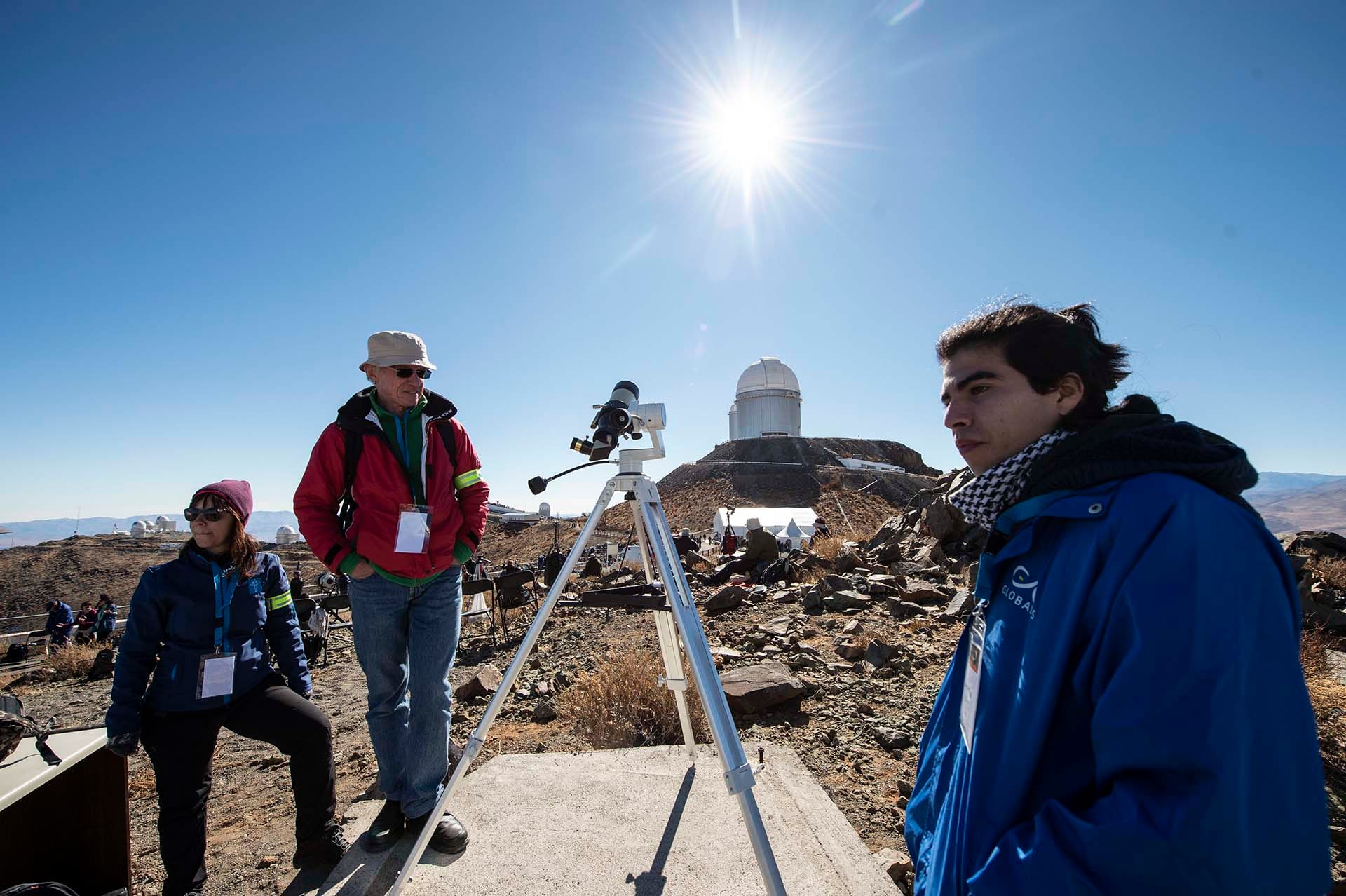 Ciudades como Oviedo, Gijón, Santander, Bilbao, Burgos y Zaragoza estarán dentro de la ruta de la totalidad del eclipse solar
(Photo by MARTIN BERNETTI / AFP)