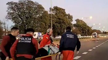 La colisión entre un automóvil