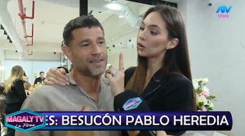 ¿Crisis antes del aniversario? Natalie Vértiz expone a Yaco por olvidar detalles en sus 11 años de casados. Captura: Magaly TV La Firme.