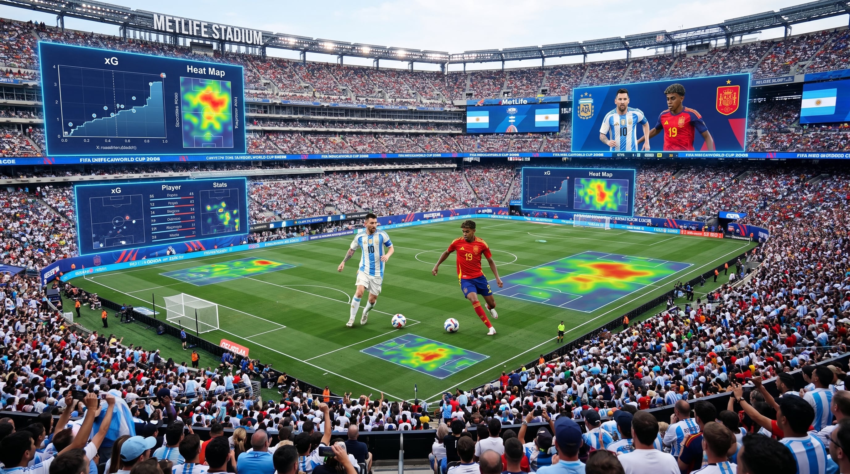 Ciencia de datos en el Mundial 2026: cómo llegaron a la final Argentina y España