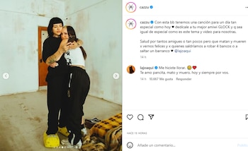 Cazzu y la Joaqui son amigas desde hace muchos años, incluso antes de ser artistas