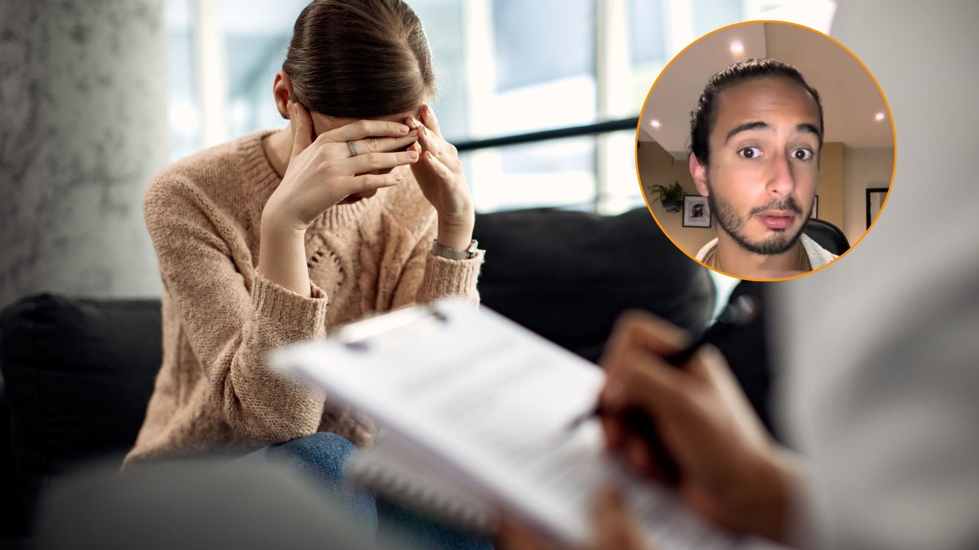 El psicólogo, Pablo Emilio Gutiérrez, sobre las cualidades de los psicólogos. (Montaje Infobae)