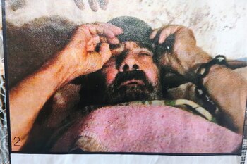 Foto que tomó la Policía