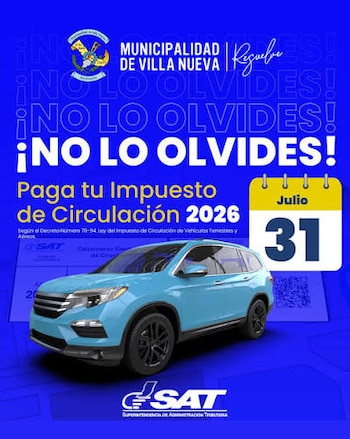 Parte de lo recaudado por el impuesto de circulación se transfiere a las municipalidades para obras viales, servicios básicos y ordenamiento del tránsito local.
