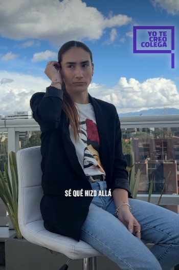 La presentadora relató que quedó paralizada durante el episodio que denunció y aprovechó su intervención pública para desmontar la idea de cómo debería reaccionar una persona ante una agresión - crédito captura de pantalla Yo te creo colega/IG