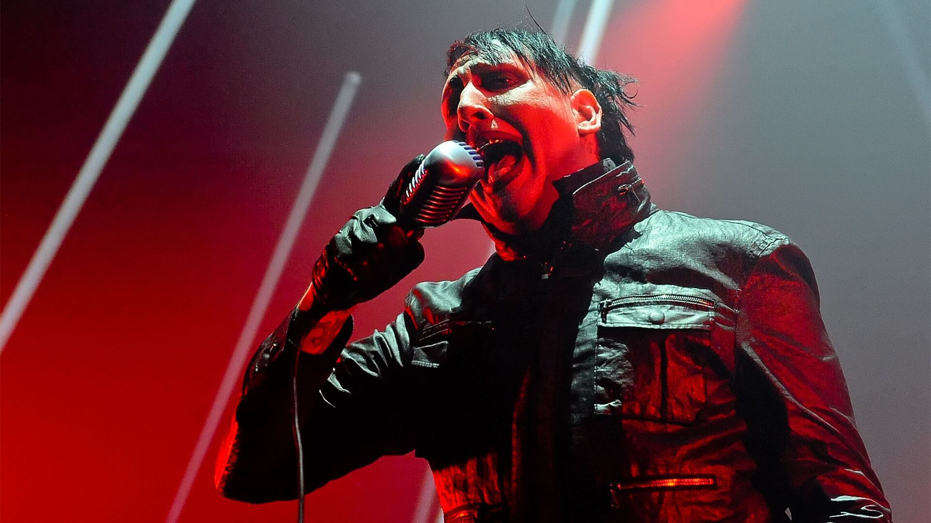 Mandatory Credit: Photo by Manuel Nauta/Nurphoto/Shutterstock (4909238k)Marilyn MansonThe Smashing Pumpkins and Marilyn Manson: The End Times Tour, ACL Live, Austin, Texas, America - 19 Jul 2015