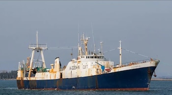 Pesca ilegal del buque portugués Coimbra