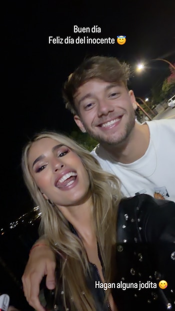 Julieta Poggio aclaró horas más