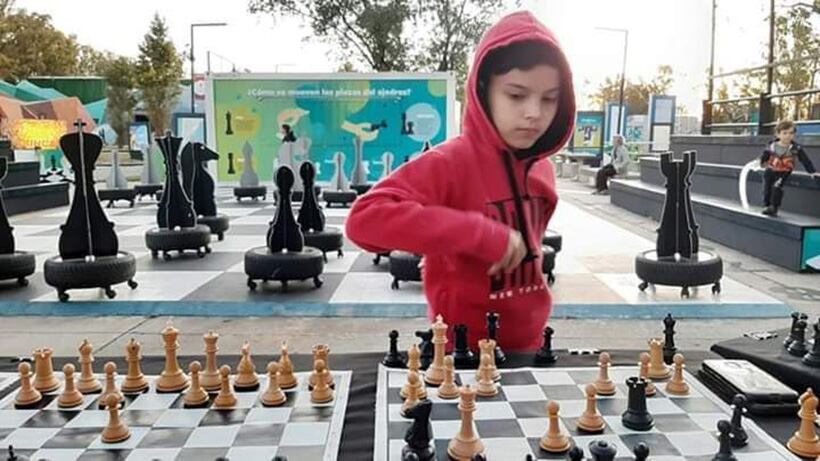 ajedrez chicos - Francisco Fiorito y Vanesa guzman