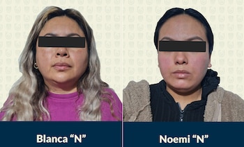 Las mujeres detenidas
(FGJ-CDMX)