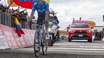 El colombiano Nairo Quintana deja
