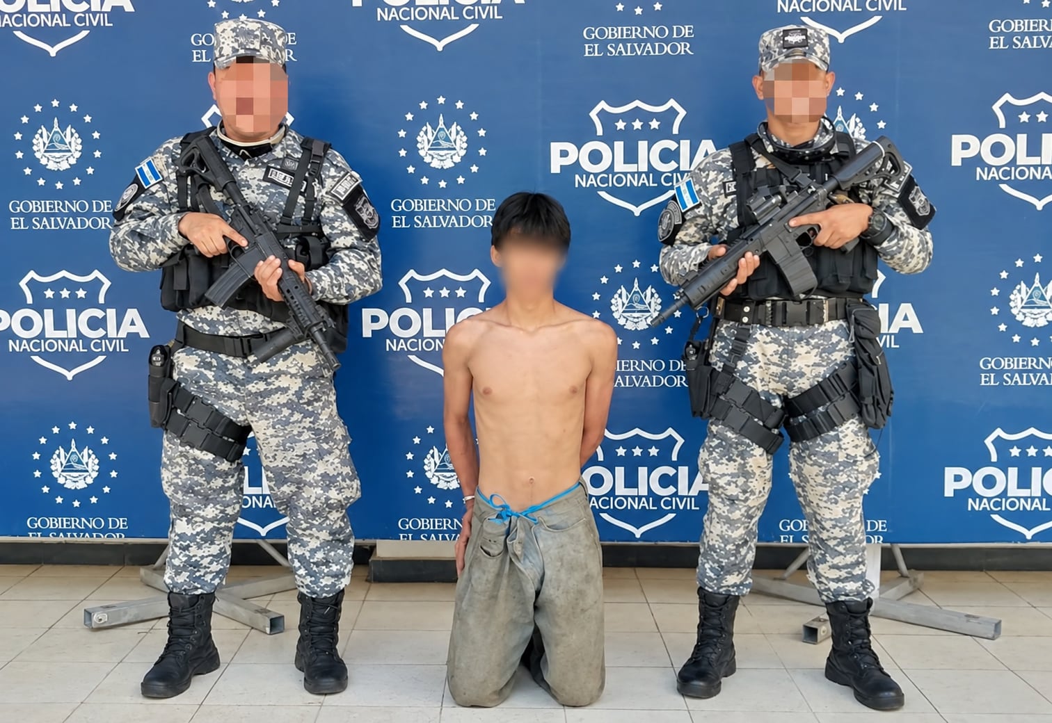 Las autoridades también han capturado a Anderson Alexis Deras Carpio como presunto responsable del crimen de un hombre en San Sebastián Salitrillo, departamento de Santa Ana./ (Redes de Gustavo Villatoro)