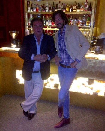 Una de las personas que