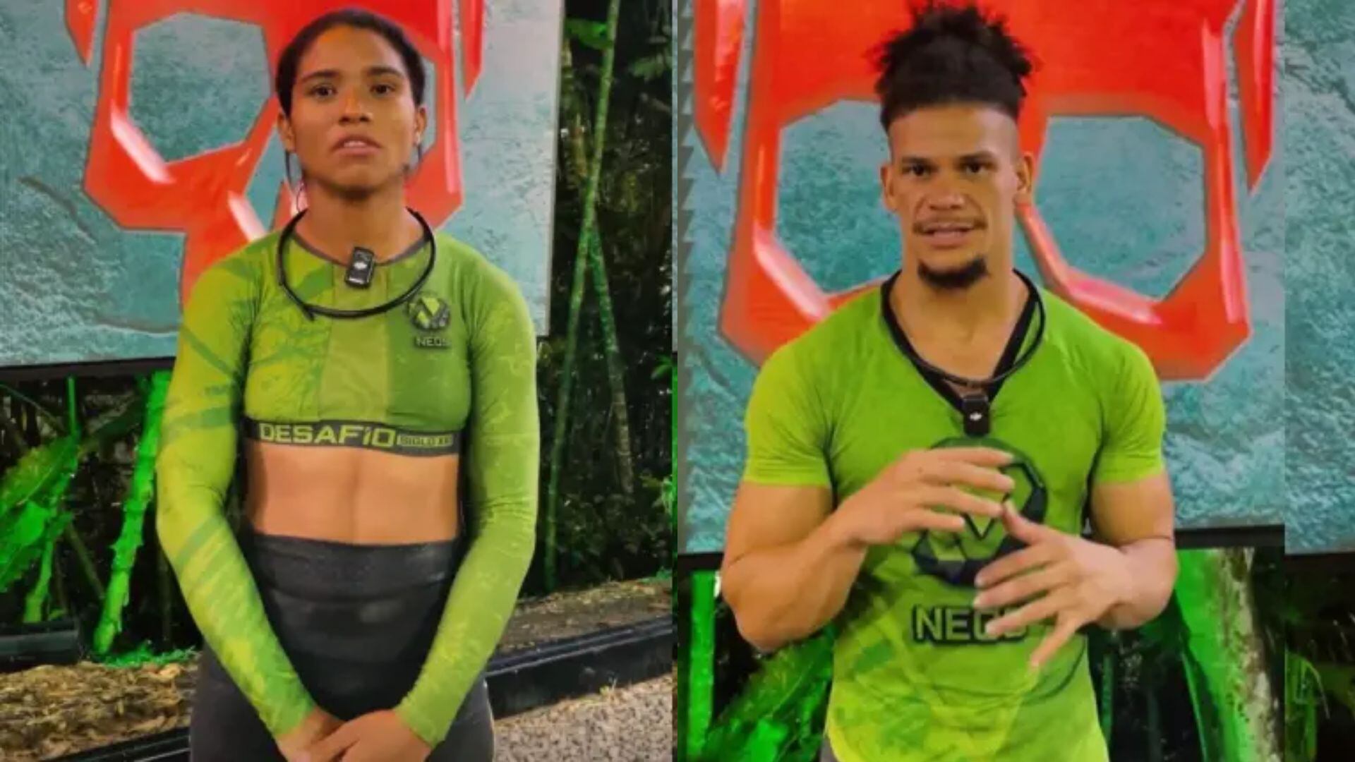 La salida de los participantes causó sorpresa en los televidentes - crédito Emisión Desafío / Caracol Televisión