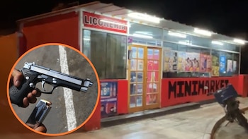 Dueño de minimarket le disparó