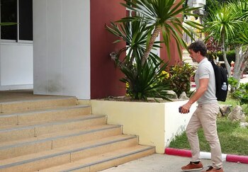 Una de las visitas de