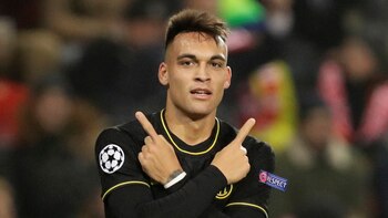 Con dos goles de Lautaro Martínez, el Inter superó al Slavia Praga y sueña con los octavos de final