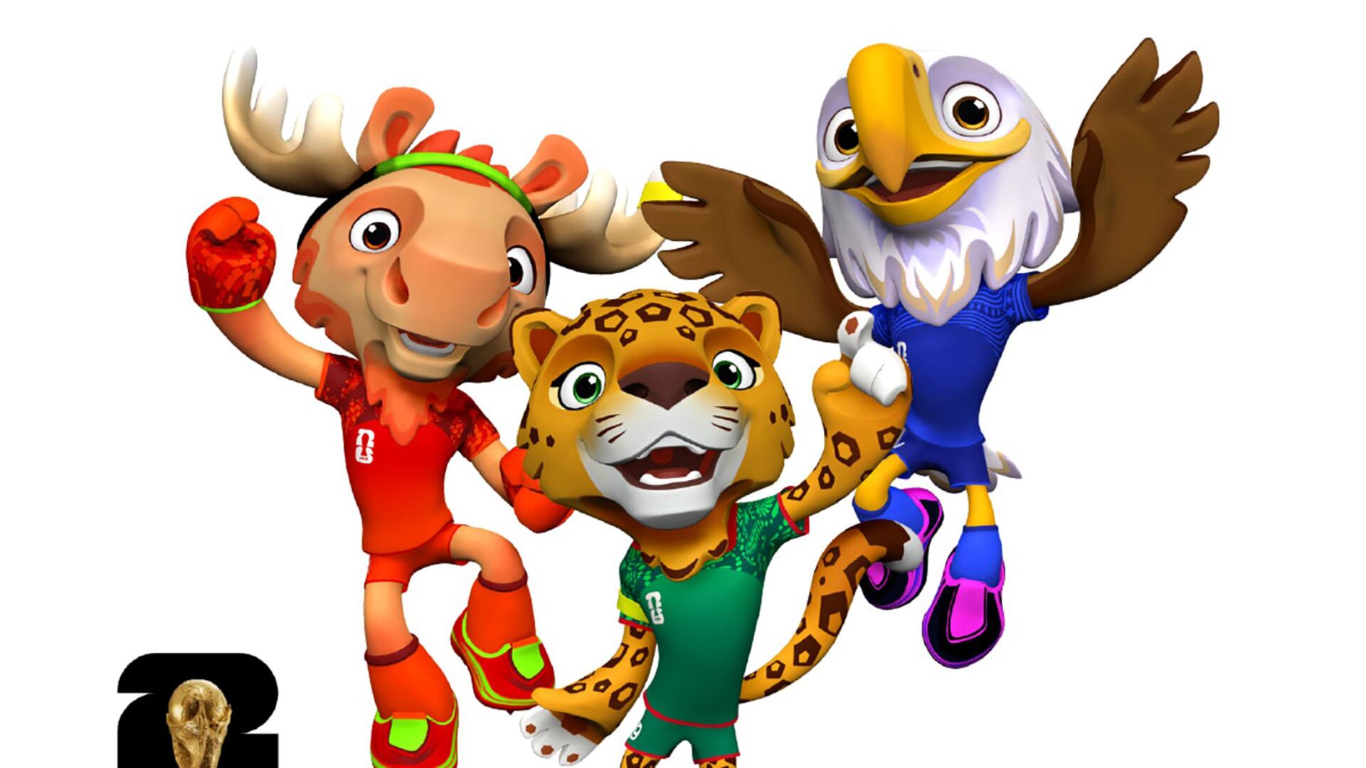 El partido entre Colombia y Canadá servirá para hacer el lanzamiento oficial de las mascotas de la Copa del Mundo de Estados Unidos, México y Canadá 2026 - crédito FIFA