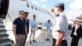 Daniel Noboa chegou a Miami