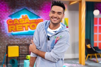 David Moreno, presentador de 'La Casa de los Retos'. (Elena González Torres/Mediaset)