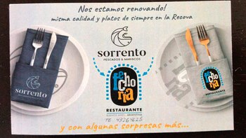 La tarjeta que preanuncia lo