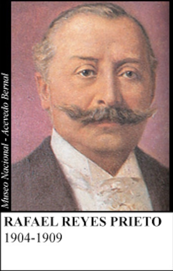 El arraigo constitucional para expresidentes se hizo vigente a partir del gobierno de Rafael Reyes, de 1904 - 1909 - crédito Banco de la República
