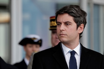 Gabriel Attal es el primer ministro más joven en la historia de Francia (STEPHANE DE SAKUTIN/Pool via REUTERS)