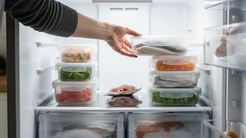 Un estudio confirma que los envases y tuppers de la nevera transfieren plásticos directos al pescado