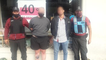 Los detenidos tienen 20 y