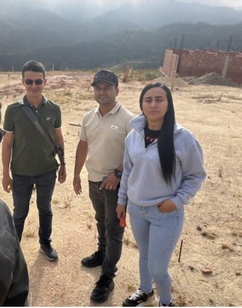Las víctimas fueron el mayor Fredy Alexis Russi González, la patrullera Erika Tatiana Monroy y el patrullero Edison Yesid Medina Traslaviña, integrantes del Grate de la Dijín - crédito Suministrada a Infobae Colombia