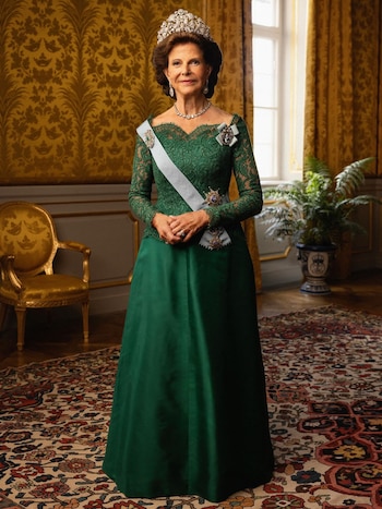 La reina Silvia de Suecia