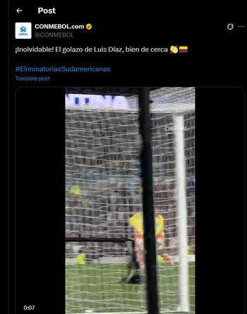 Así fue el momento como