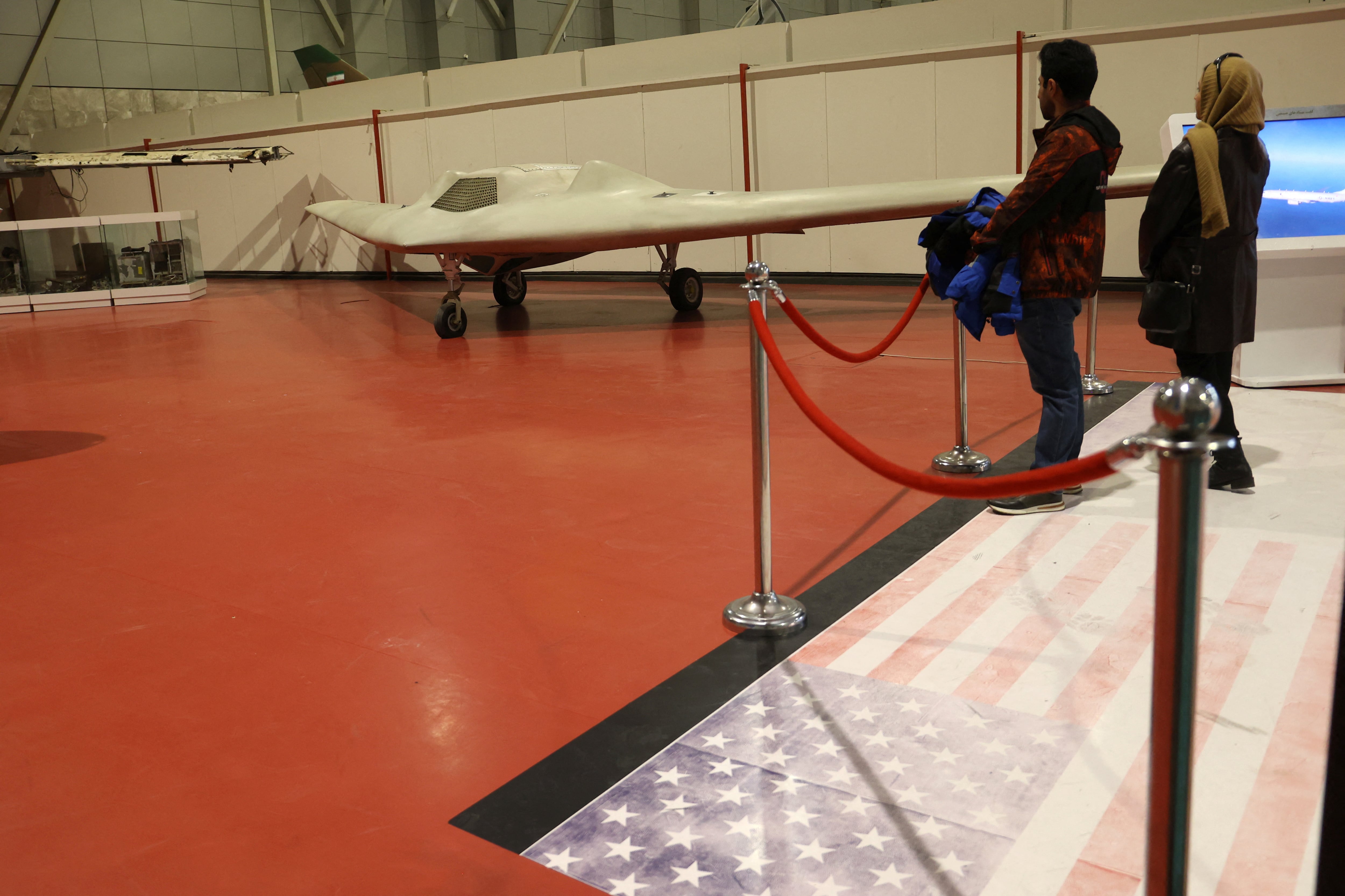 El antecedente del RQ-170 Sentinel de 2011 alimenta el temor de que Irán intente hacer ingeniería inversa sobre tecnología militar de Estados Unidos (Majid Asgaripour/WANA via REUTERS)