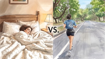 Dormir o entrenar: cuál es la primera necesidad del cuerpo frente al estrés, según la ciencia