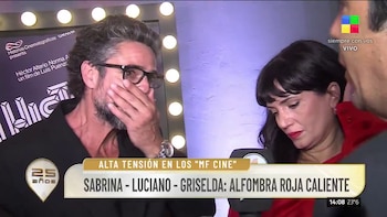 La incómoda reacción de Luciano