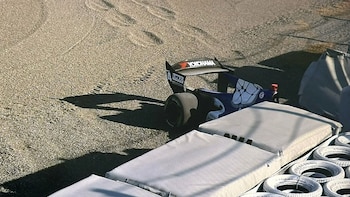 El video del nuevo accidente