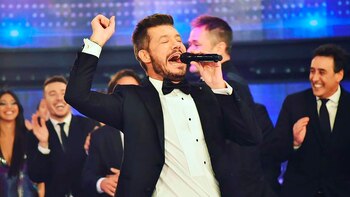 Marcelo Tinelli en la apertura