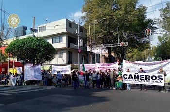 Manifestación de Cañeros en Municipio