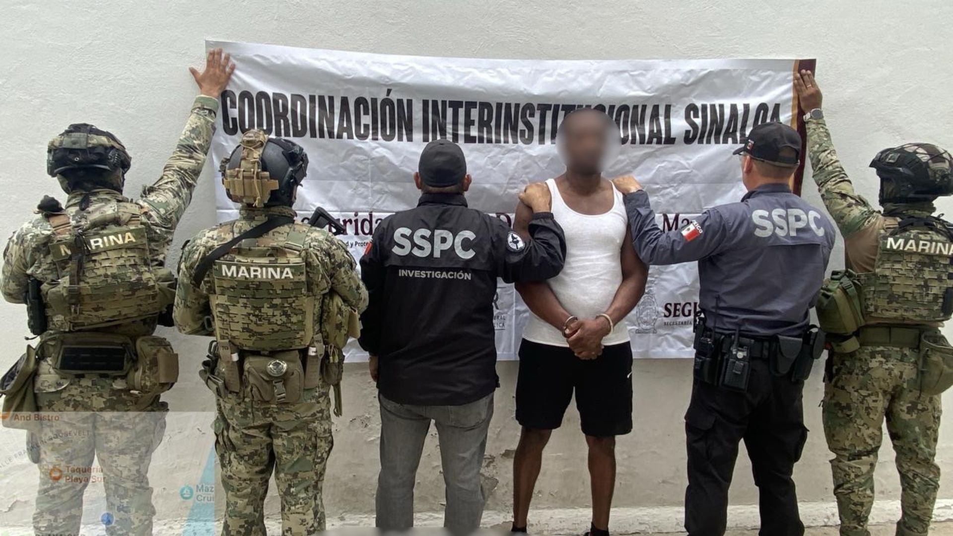 Detienen en Mazatlán a uno de los 10 fugitivos más buscados de Michigan
