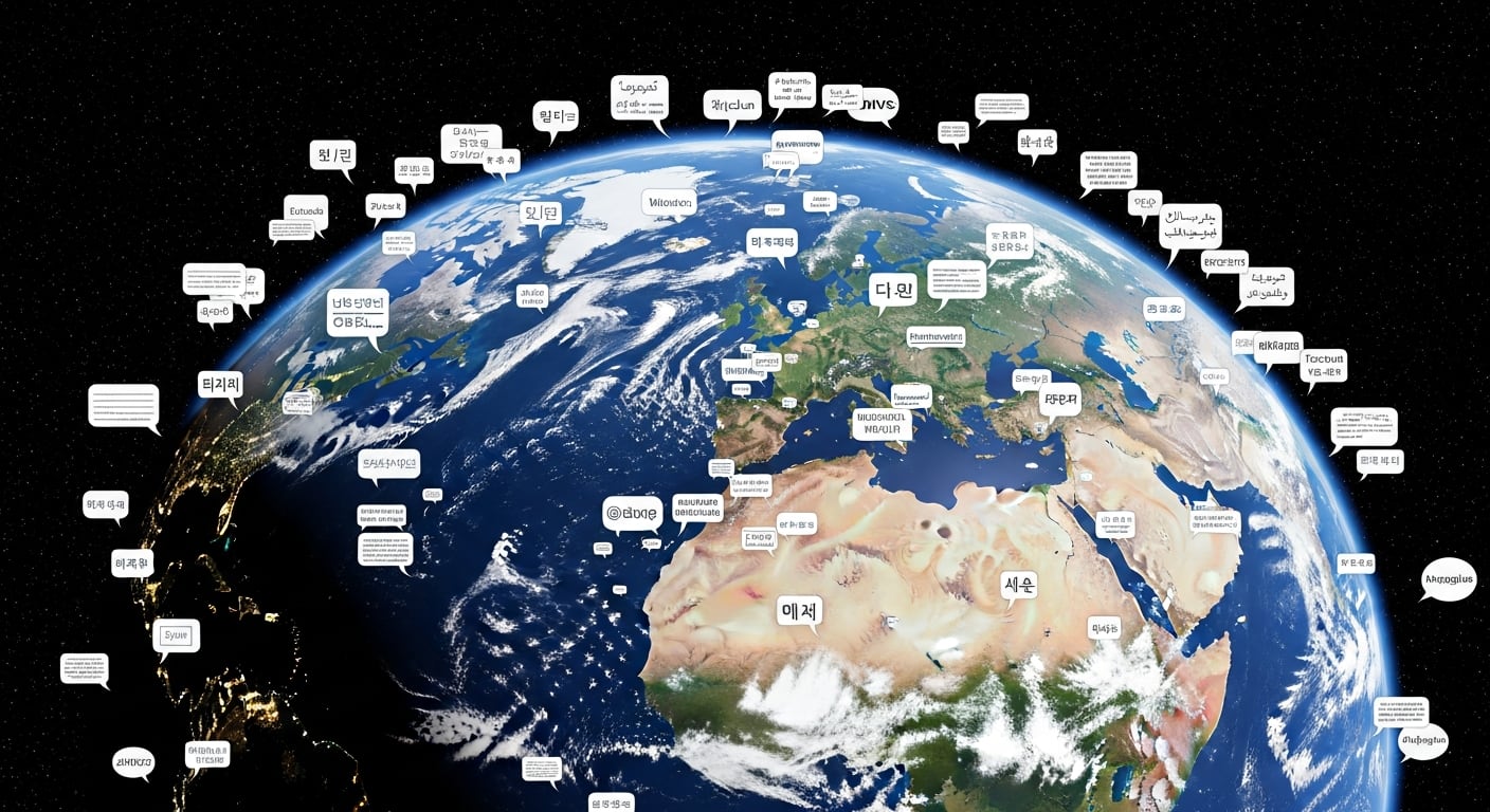 Un mapa de las lenguas, un tesoro en peligro.