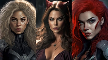 Shakira, Karol G y Sofía Vergara: así se verían si fueran villanas o super heroínas