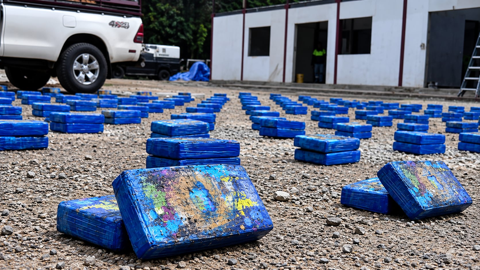 El Senafront decomisó 2,977 paquetes de droga entre enero y agosto de 2026, una reducción de 52.3% frente al mismo período del año anterior. Tomada de Instagram