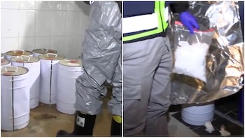 En el lugar se hallaron