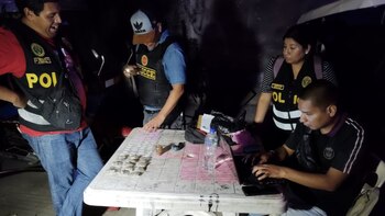 La PNP incautó una granada