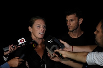 Jennmifer Dahlgren y Germán Chiaraviglio