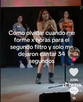 En respuesta, la joven eligió