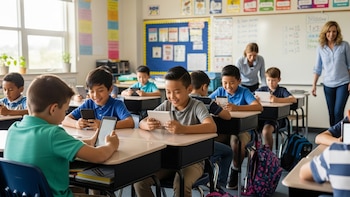 Georgia prohíbe el uso de celulares en las escuelas secundarias a partir del próximo ciclo escolar