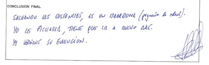 Informe 3 de Messi en su fichaje por el FC Barcelona. (X/Florent Torchut)